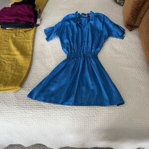 Finley Vibrant Blue Mini Dress